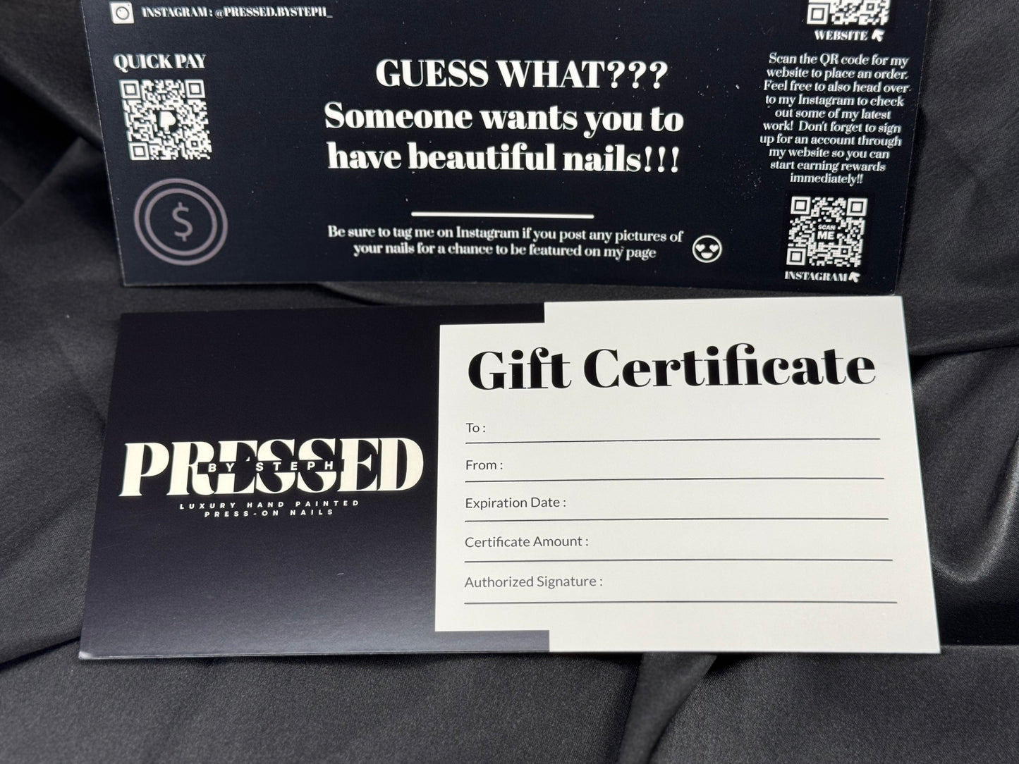 Gift Certificate